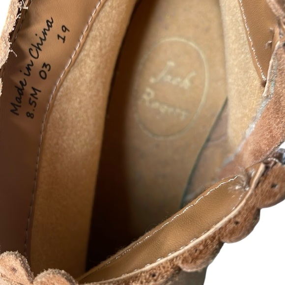 NWT Jack Rogers Suede Ankle Boots - Picture 7 of 8